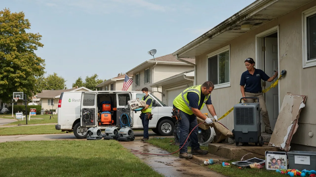 Water Damage Restoration in Addieville, IL near me